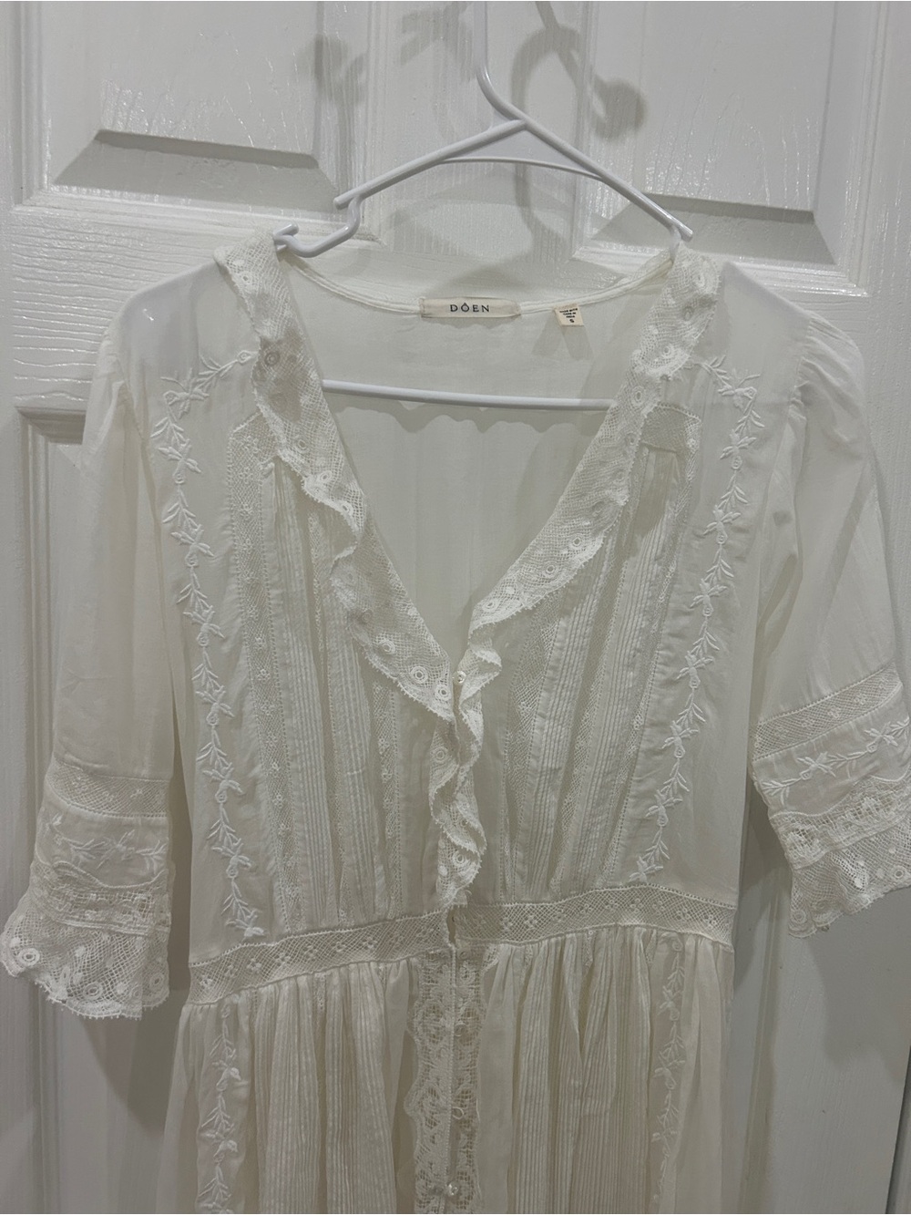Doen Ellora Dress Salt Small - Picture 5 of 6